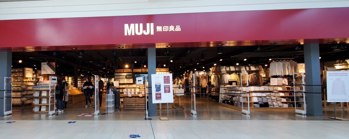 MUJI at CF Richmond Centre.