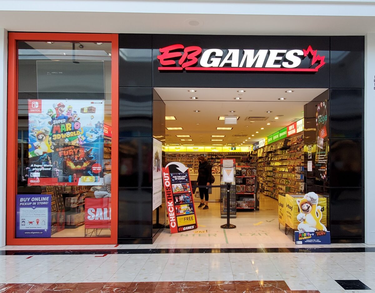 EB Games at CF Richmond Centre.