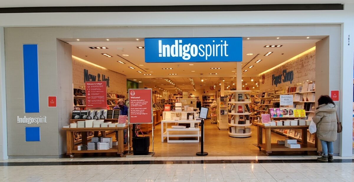 Indigo Spirit at CF Richmond Centre.