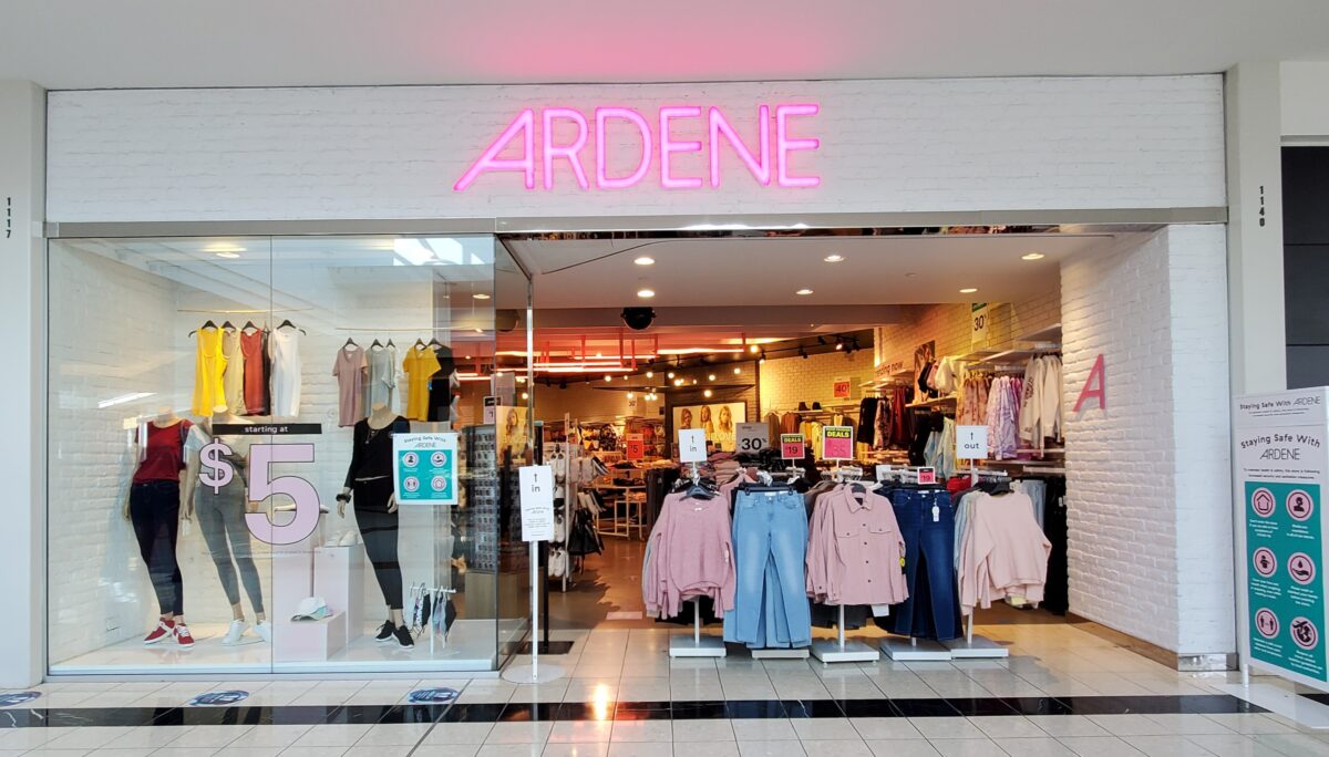 Ardene at CF Richmond Centre.