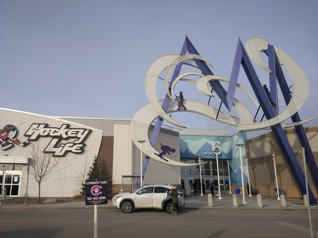Entrance 6 leading to the "Sports Neighbourhood" at CrossIron Mills