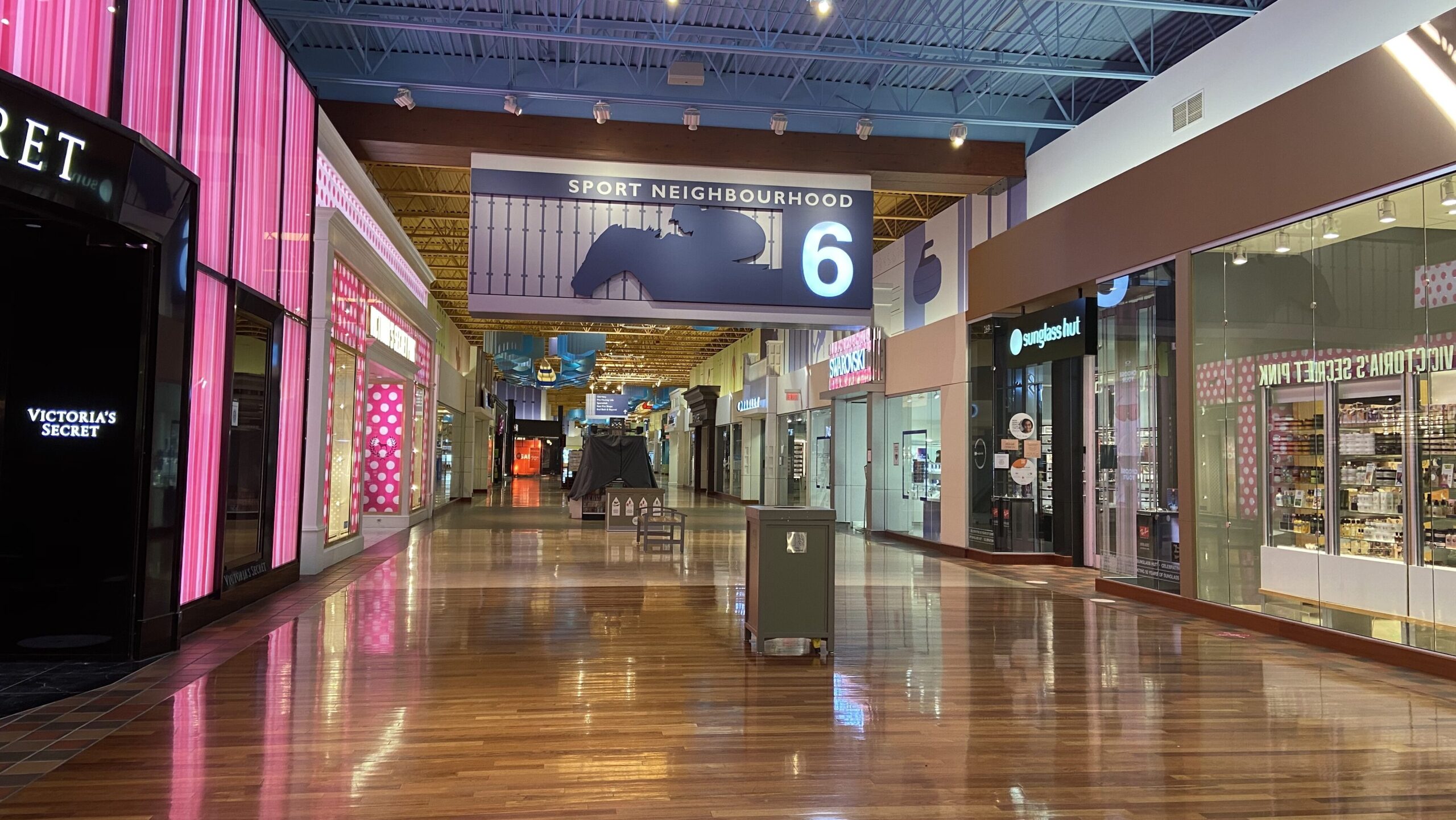 Sport Neighbourhood Entrance at CrossIron Mills