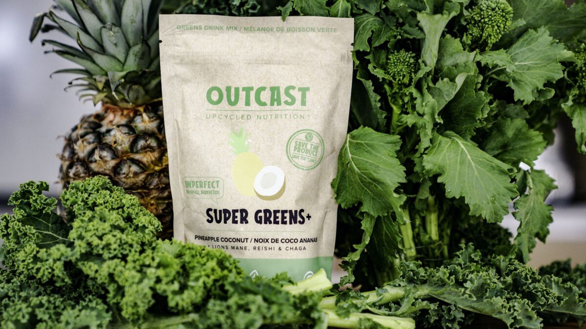 Outcast Foods 'Super Greens' product. Photo: Outcast Foods