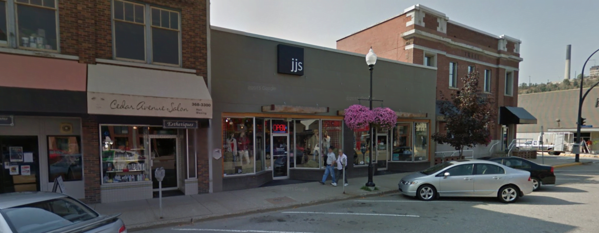 Exterior of JJ's Fashion store. Photo: Google Images