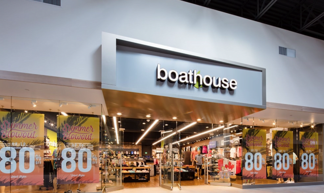 Exterior of Boathouse store. Photo: GL Smith