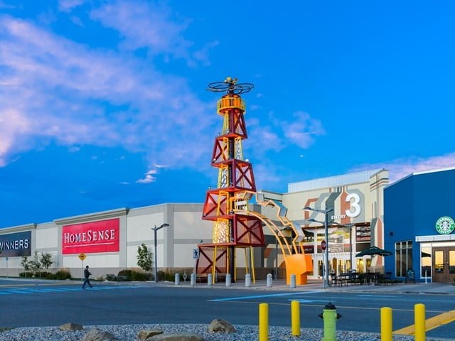 Entrance 3 leading to the "Resource Neighbourhood" at CrossIron Mills