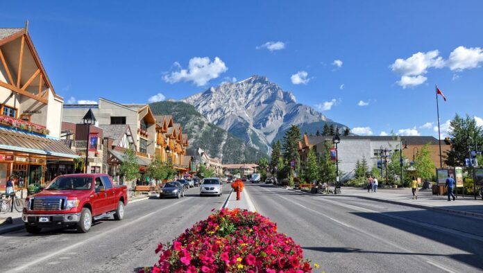 Downtown Banff. Photo: Prestige Canada