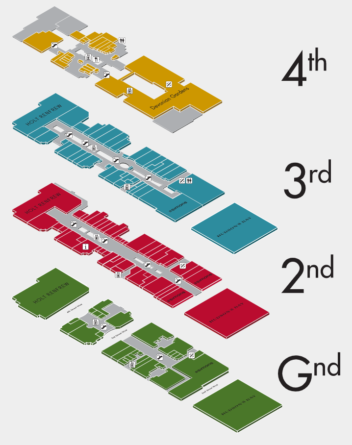 Wayfinding Map of "The Core"