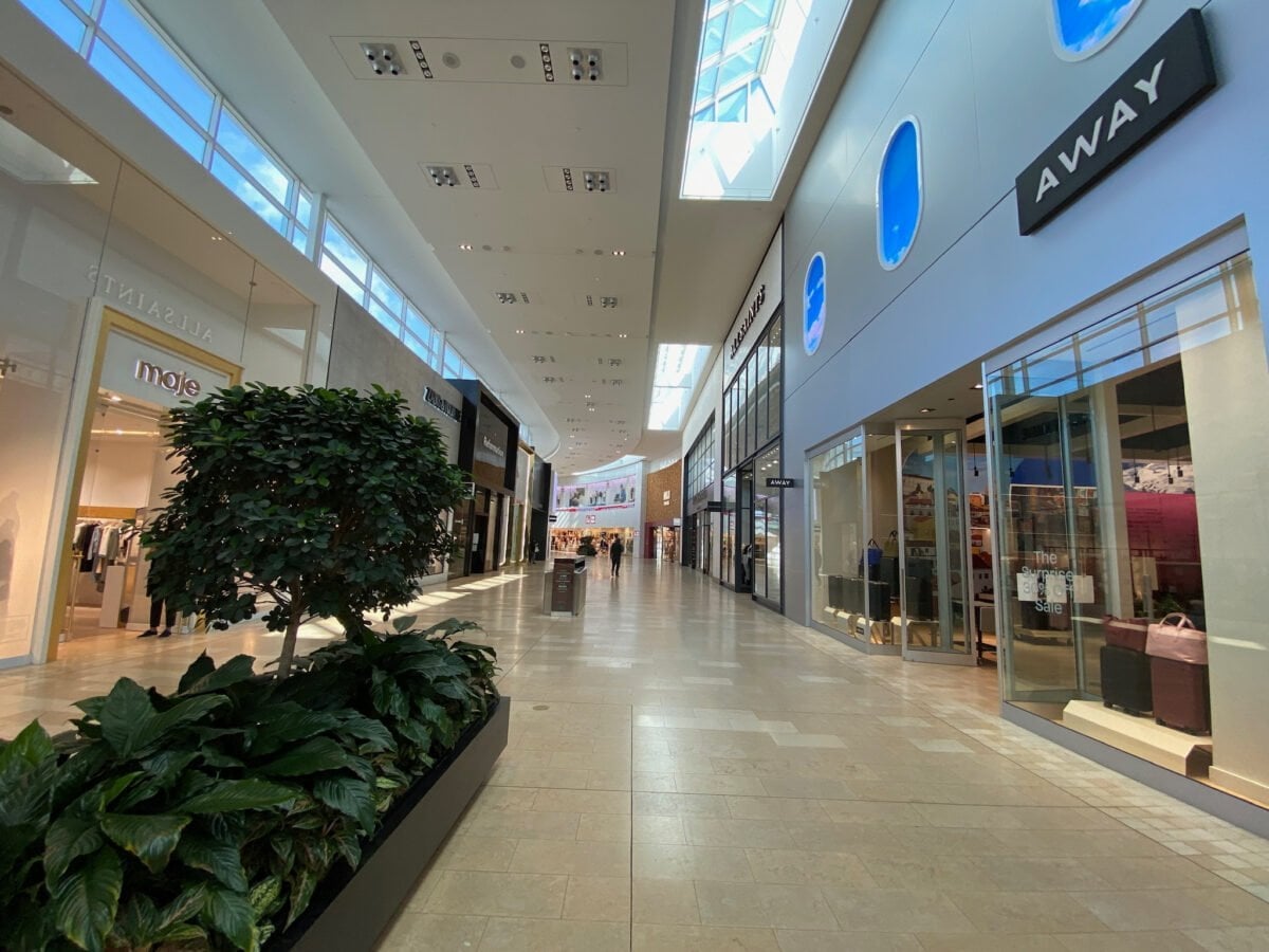 Away and Maje at Yorkdale