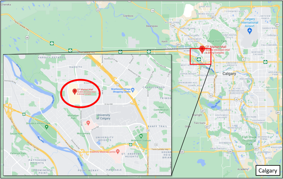 CF Market Mall from Google Maps