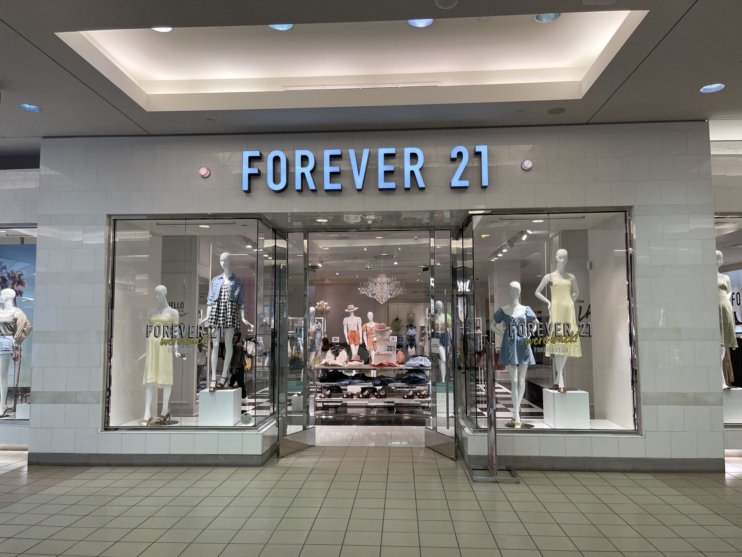 Forever 21 at Metropolis at Metrotown (July 2021)
