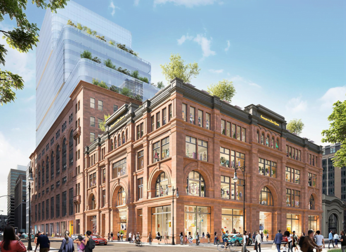 Hudsons-Bay-Flagship-Store-Downtown-Montreal-Ste-Catherine-Street-La-Baie