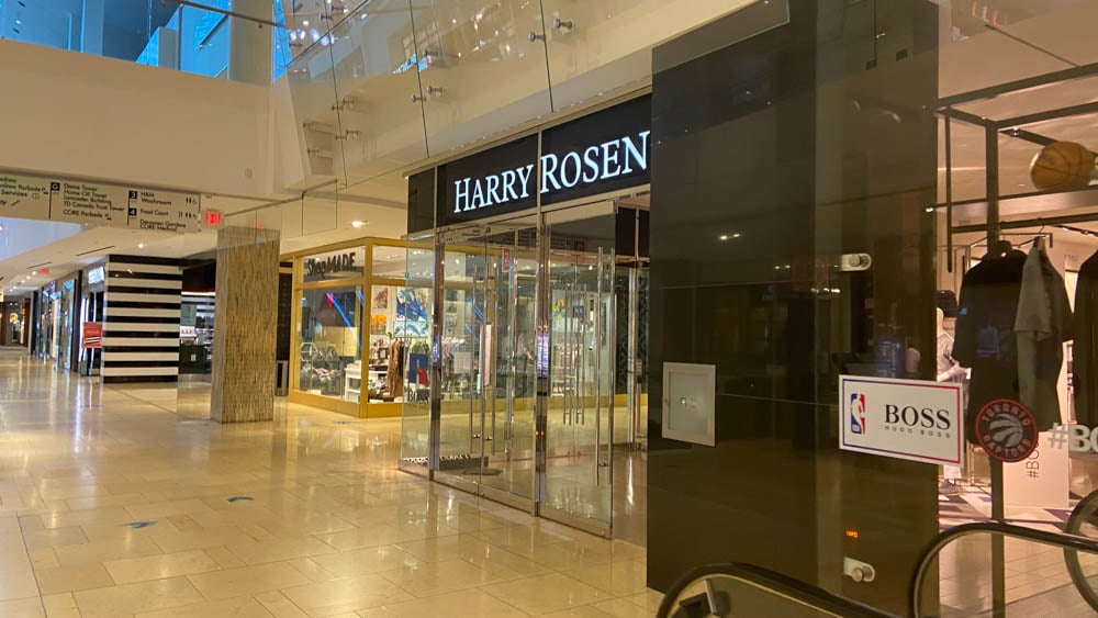 Harry Rosen and ShopMADE at "The Core" in Calgary