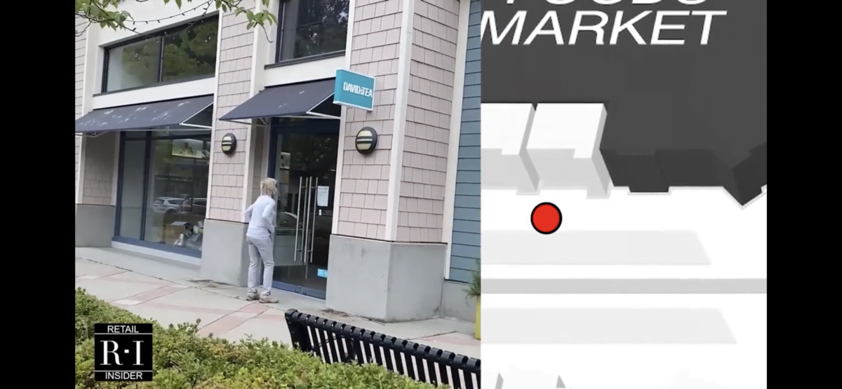 Closing DavidsTea location during September 2020 Park Royal video tour