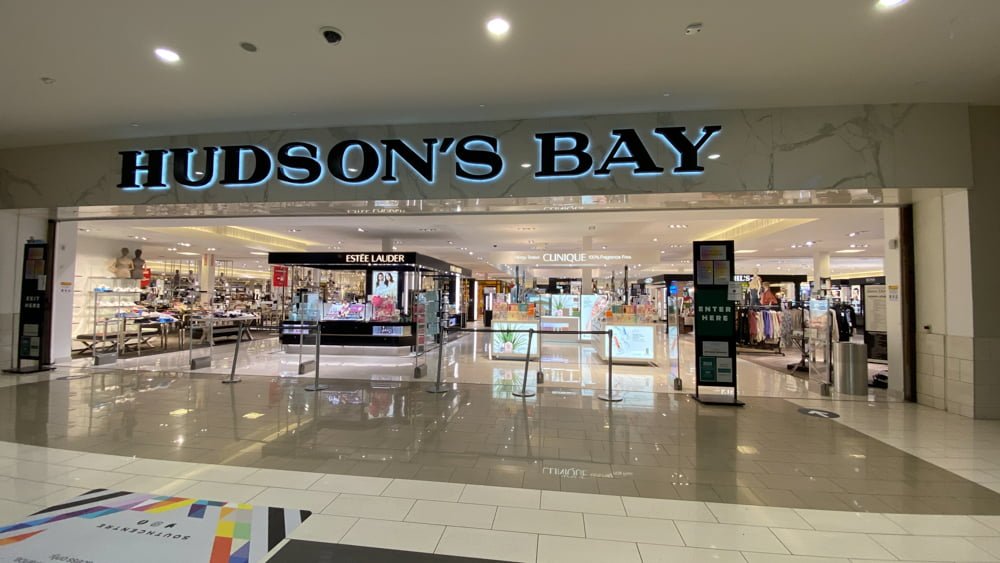 Hudson's Bay at SouthCentre Mall in Calgary