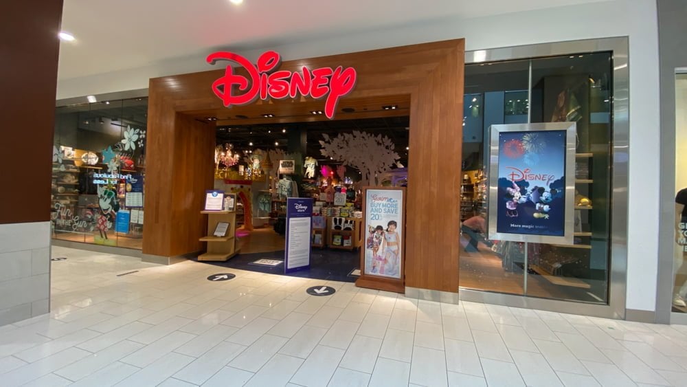 Disney Store at SouthCentre Mall in Calgary.