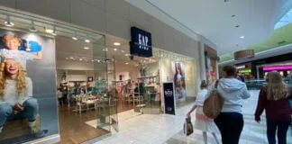 The Gap at SouthCentre Mall in Calgary.