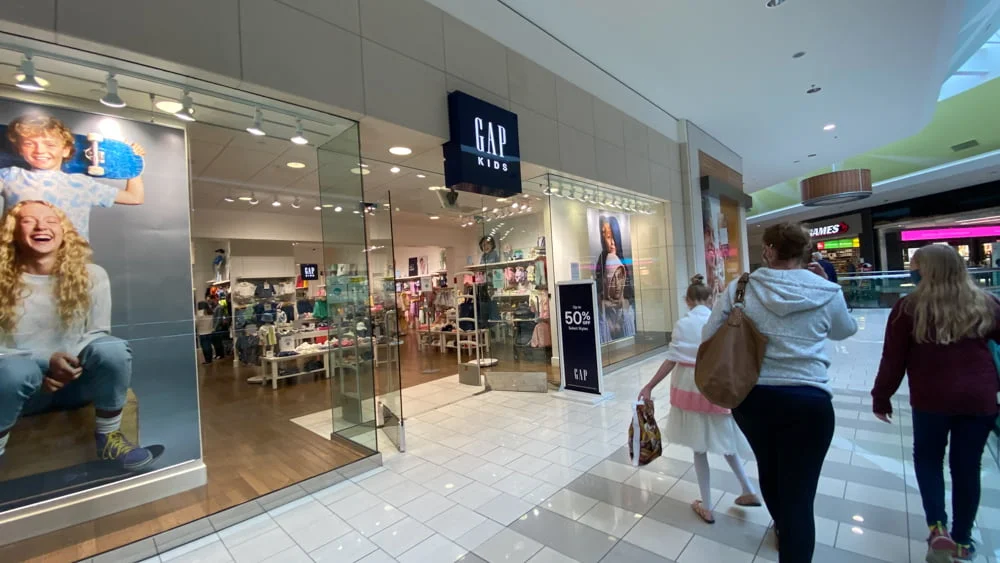 The Gap at SouthCentre Mall in Calgary.