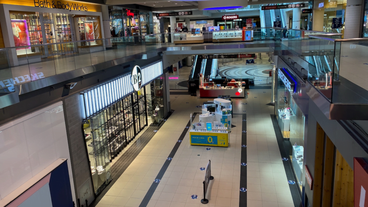 Essential Shopping only at CF Toronto Eaton Centre 