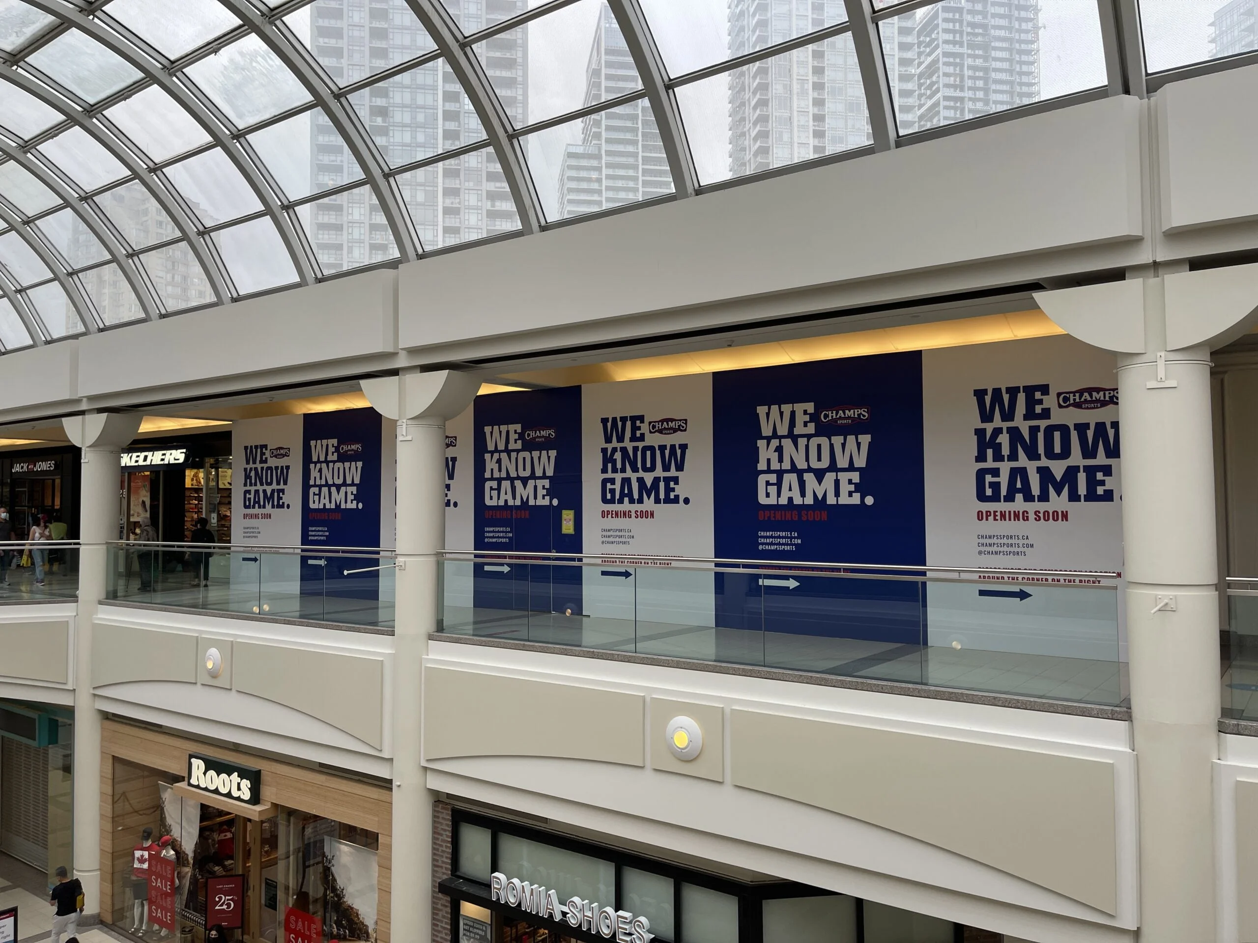 GEOX, Champs Sports and A|X Armani Exchange Seeing Renovations at Metropolis at Metrotown in Burnaby