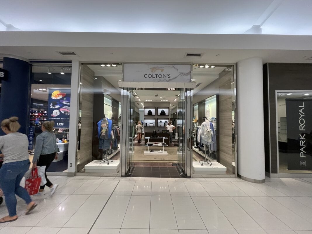 Colton's Couture at Park Royal Shopping Centre (July 2021)