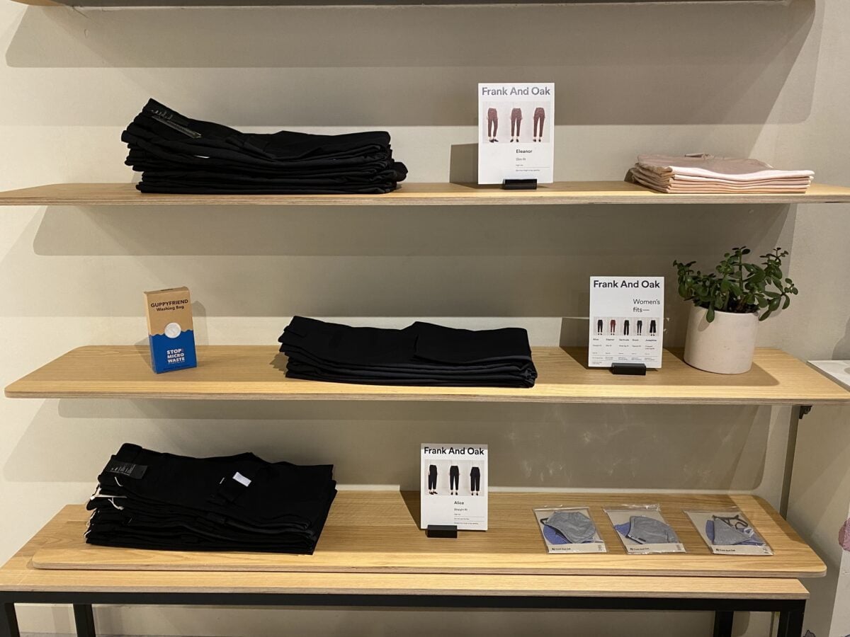 Frank and Oak at CF Toronto Eaton Centre