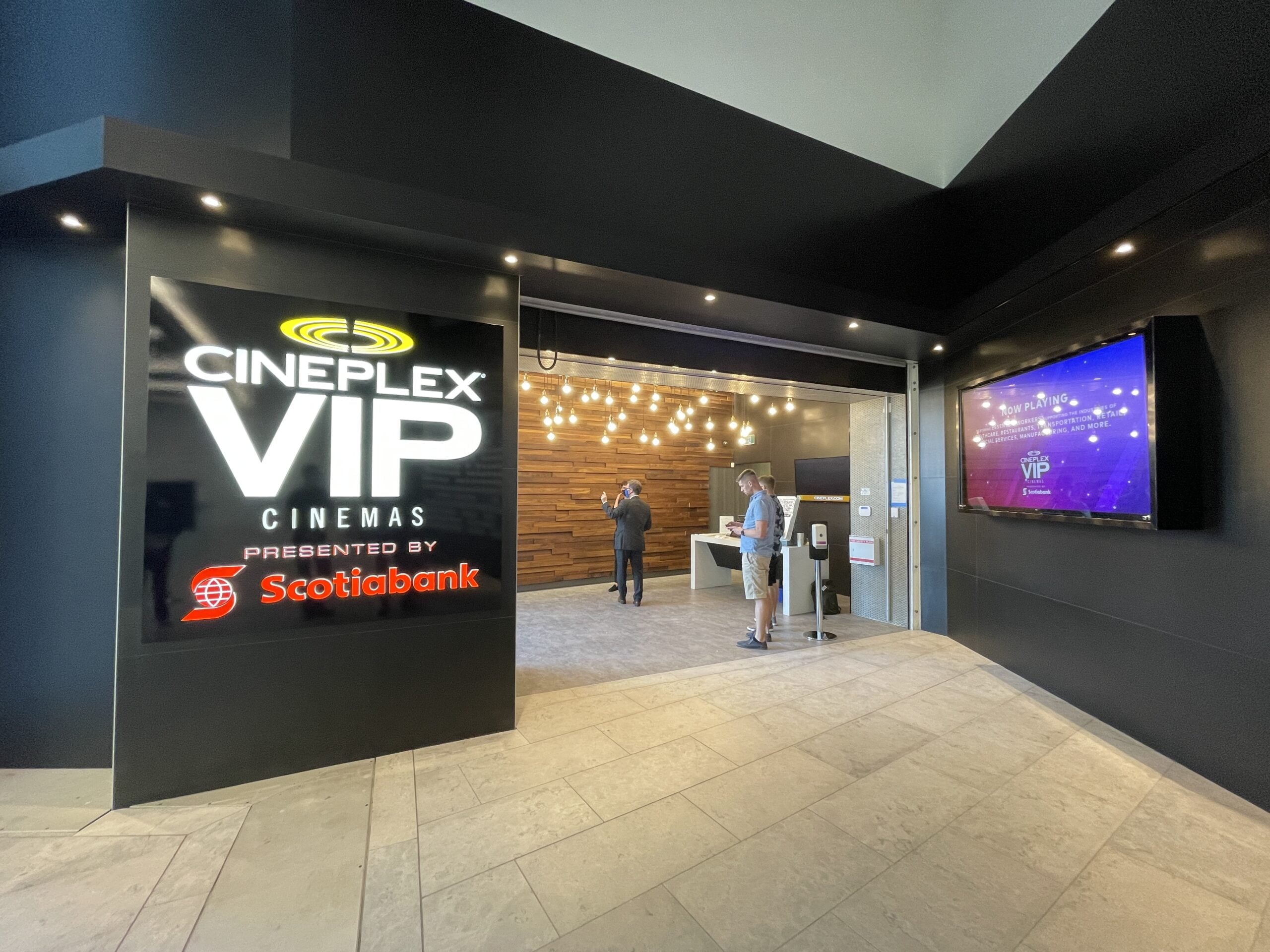 Adult-Only Cineplex VIP Cinemas Opens at The Amazing Brentwood Cineplex VIP entrance at The Amazing Brentwood