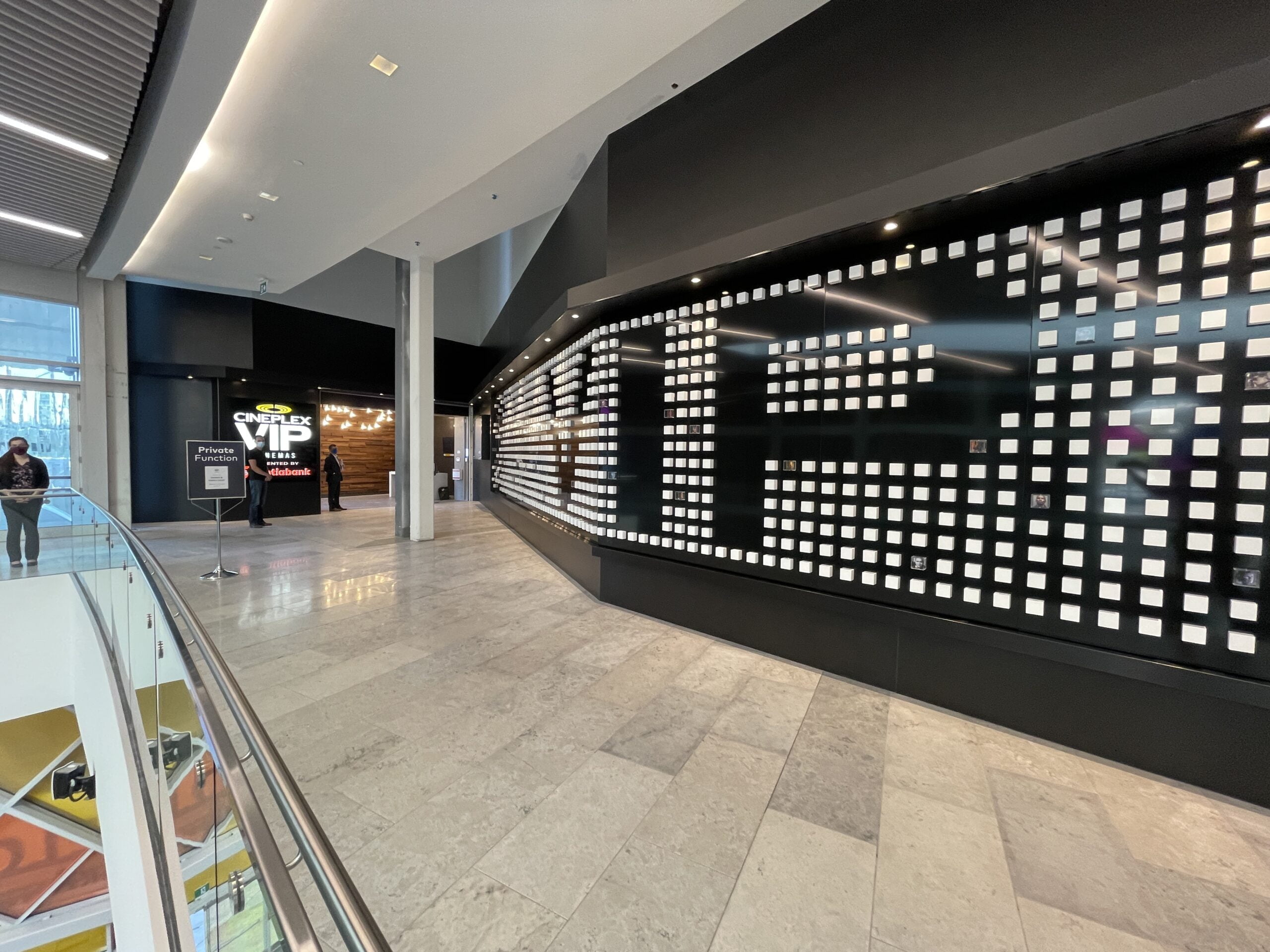 Cineplex VIP entrance at The Amazing Brentwood
