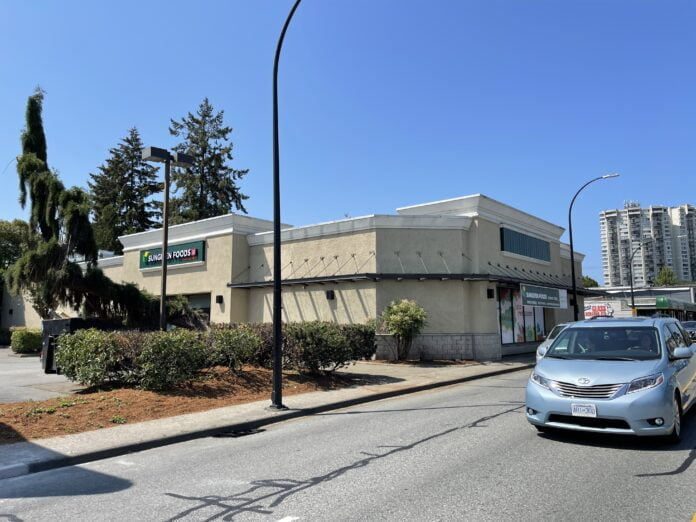 Future Sungiven location under construction in North Vancouver (July 2021)