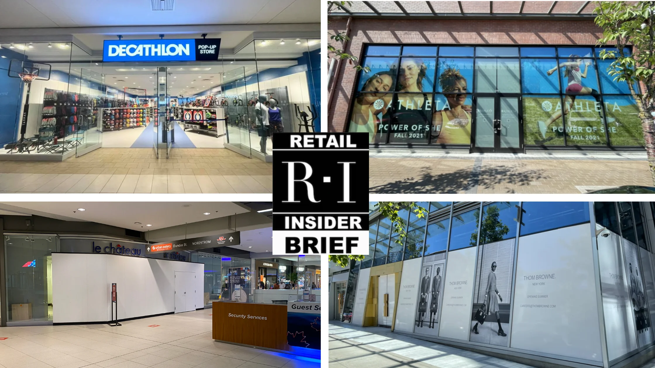 Brief: Decathlon Opens in Brampton, Boathouse Replacing Le Chateau at CF Toronto Eaton Centre