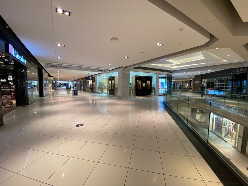 South End of Level 3 at CF Rideau Centre (August 2021)