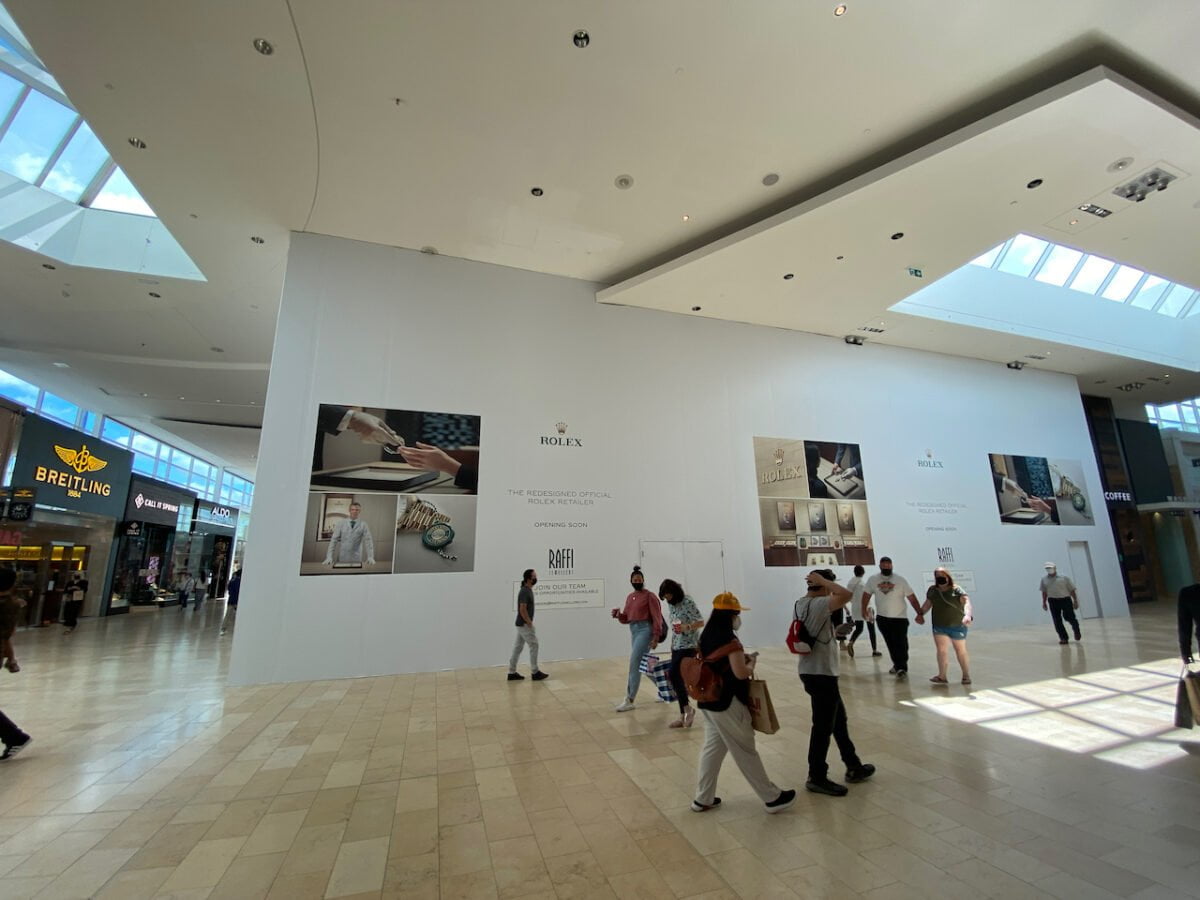 Raffi Construction at Yorkdale Shopping Centre
