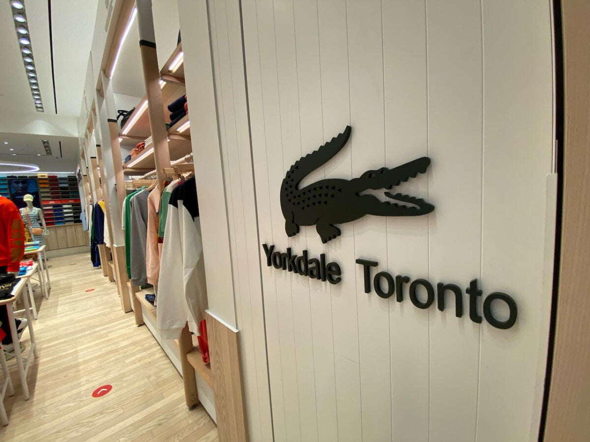 Lacoste at Yorkdale Shopping Centre