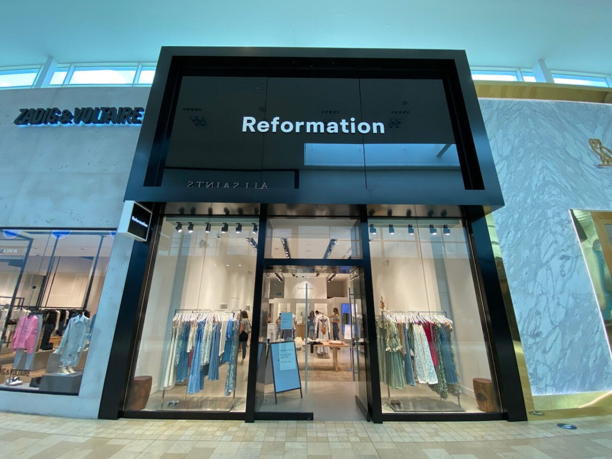 Reformation at Yorkdale Shopping Centre