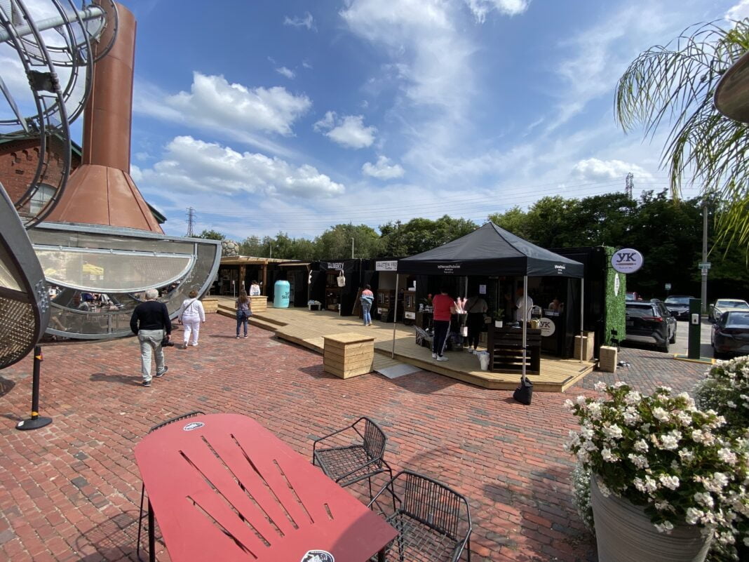 Distillery District Pop-Up Containers