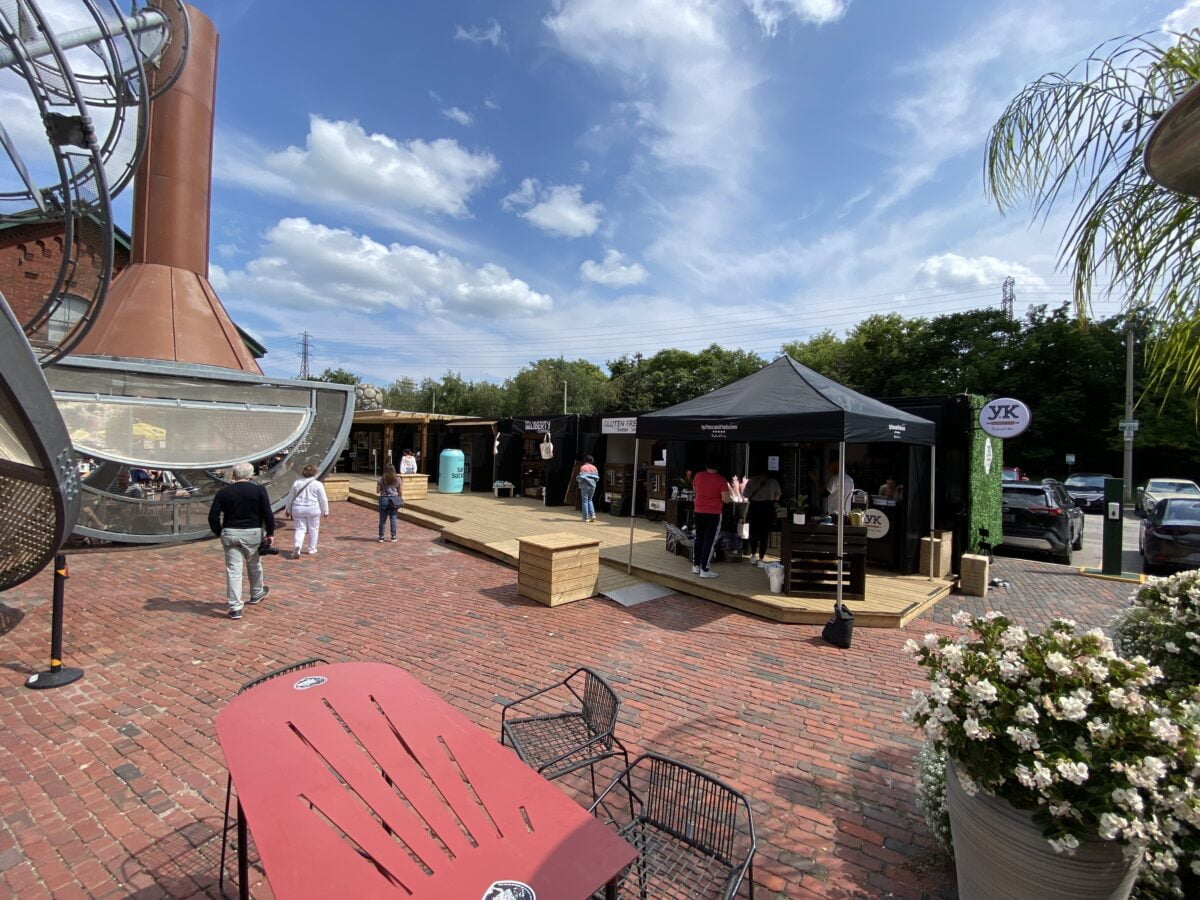 Distillery District Pop-Up Containers