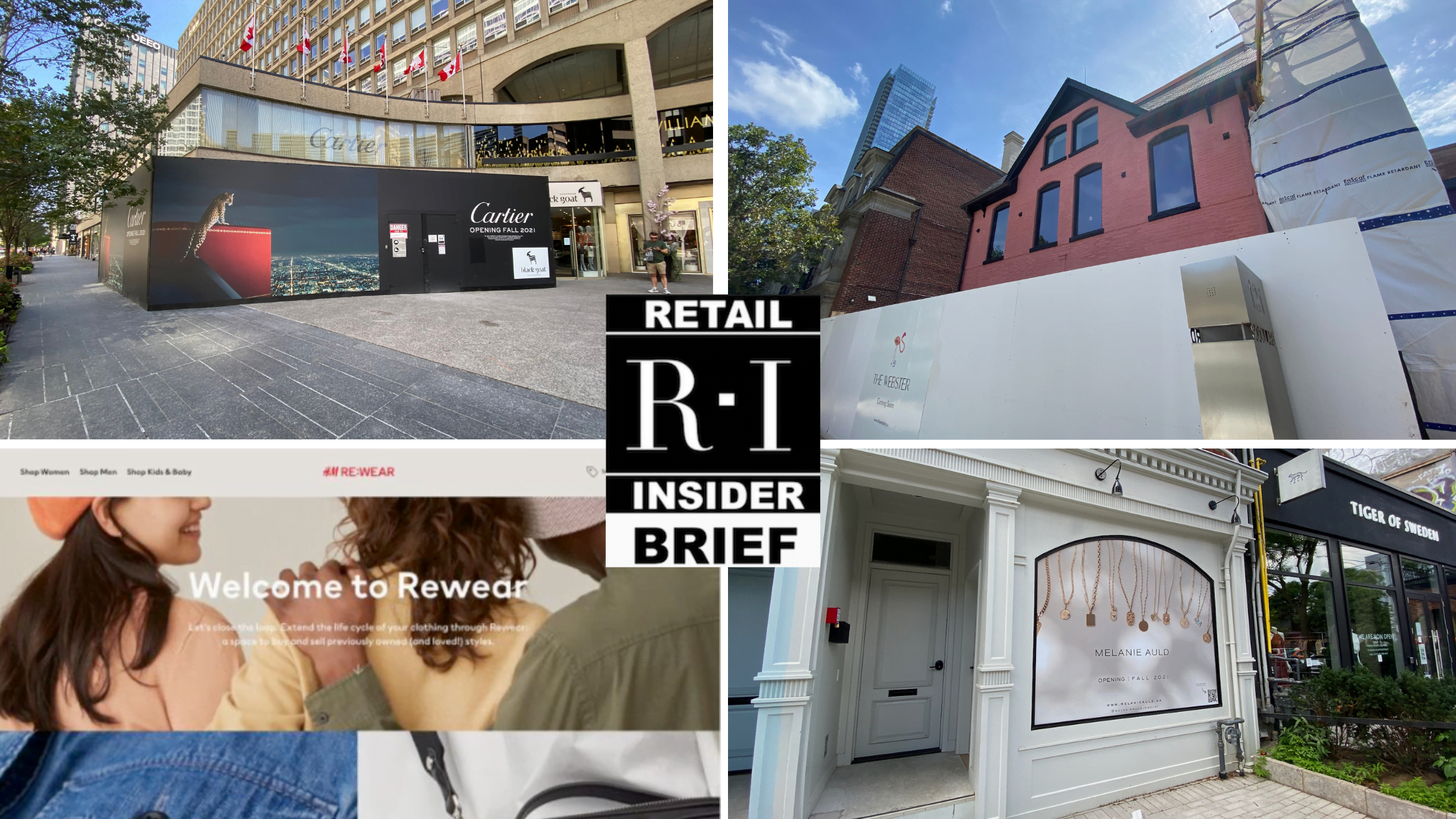Brief: Richemont Expanding Cartier in Canada, The Webster Chooses Facade Colour for 1st Canadian Store
