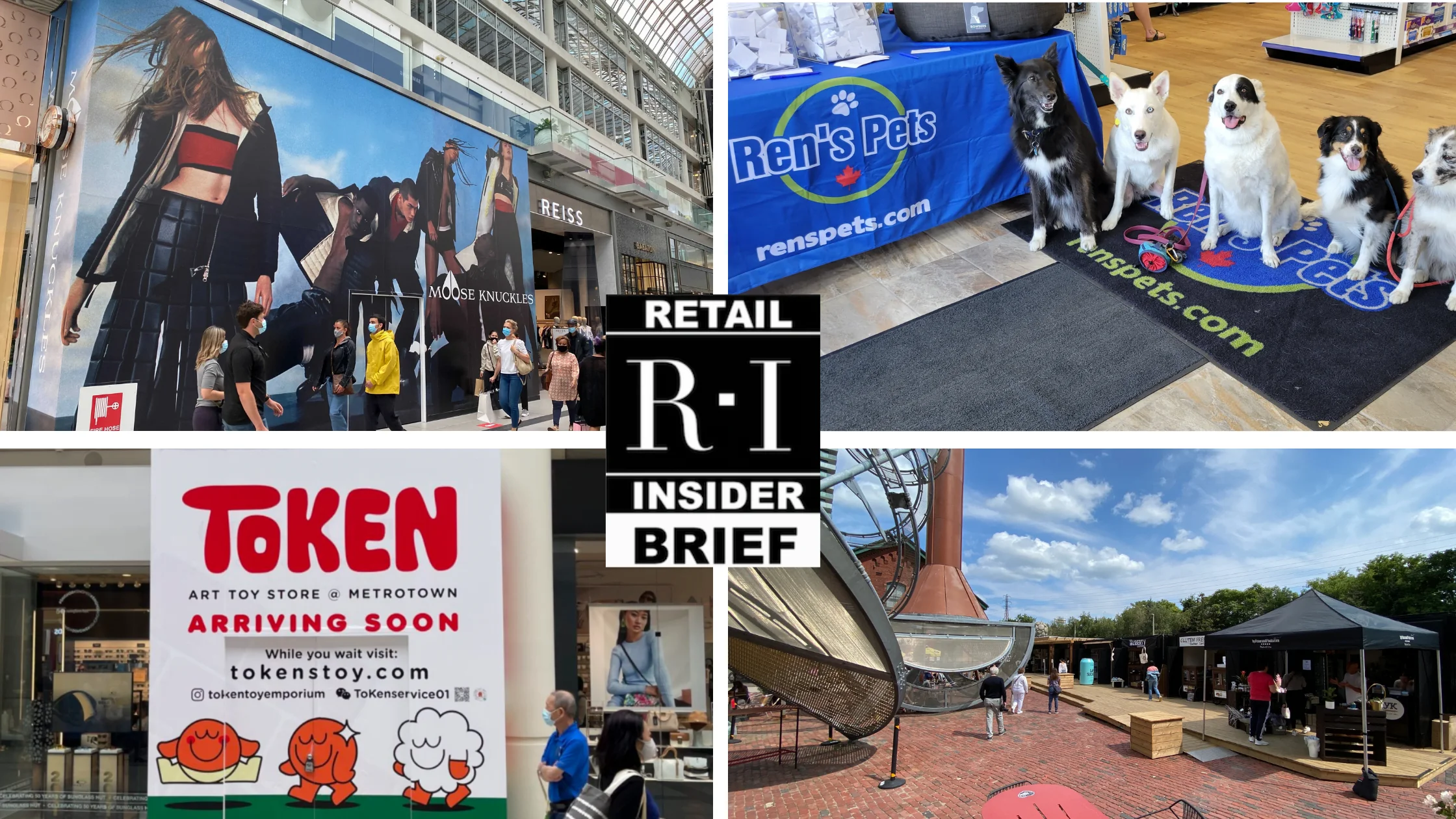 Brief: Moose Knuckles Opening at Toronto Eaton Centre, Ren’s Pets Acquired