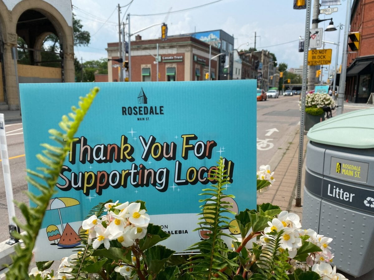 Rosedale BIA Supporting Local