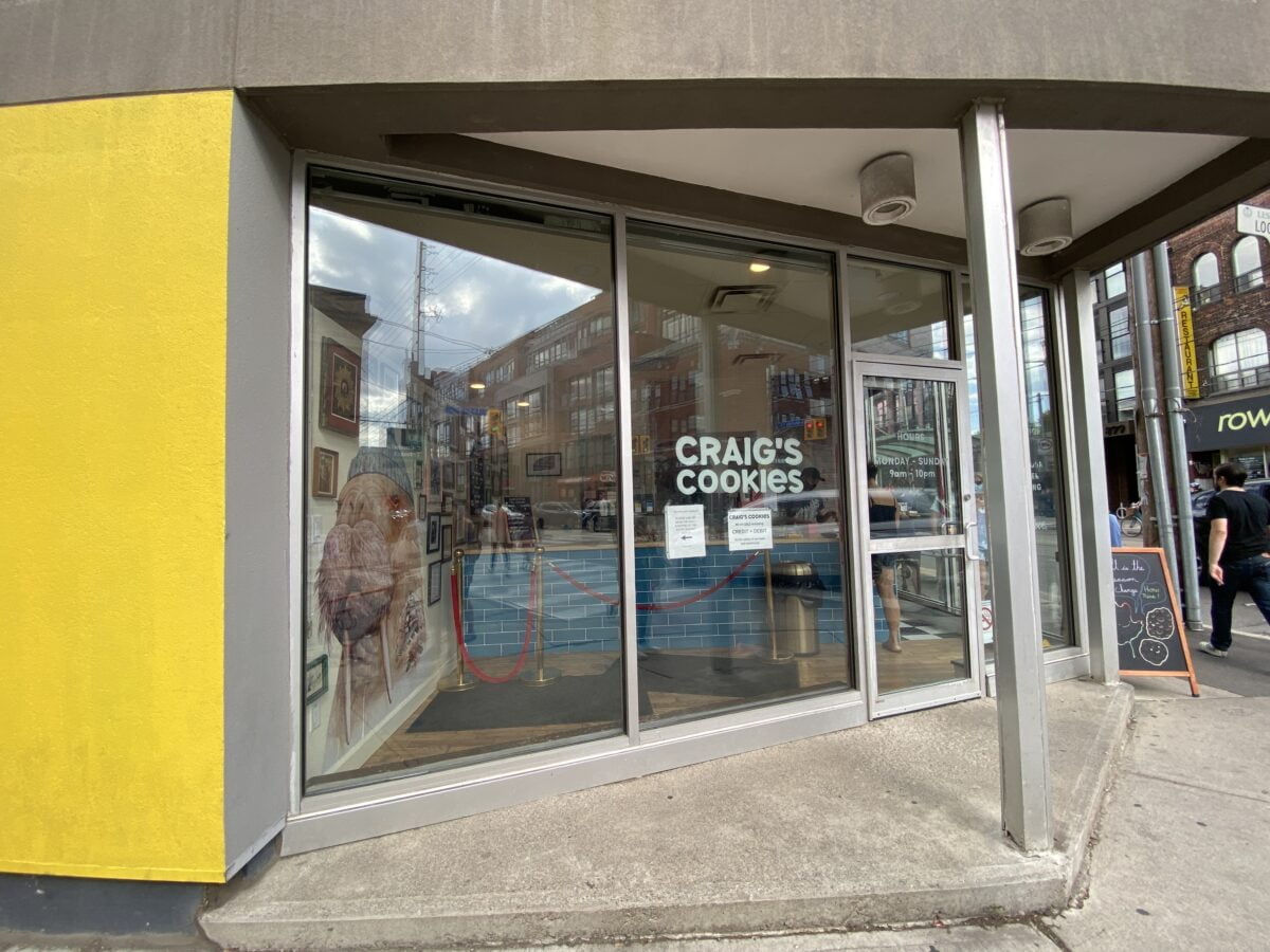 Craig's Cookies on Queen Street