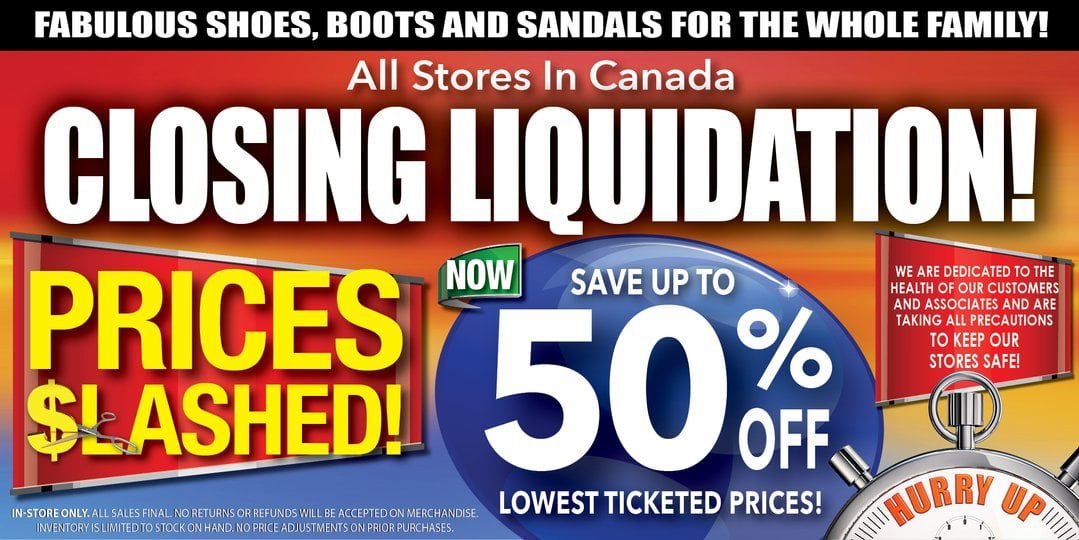 Canadian Shoe Outlet Website