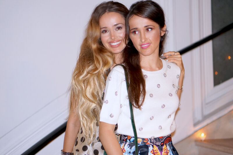 Amra and Elma Beganovich at NYFW