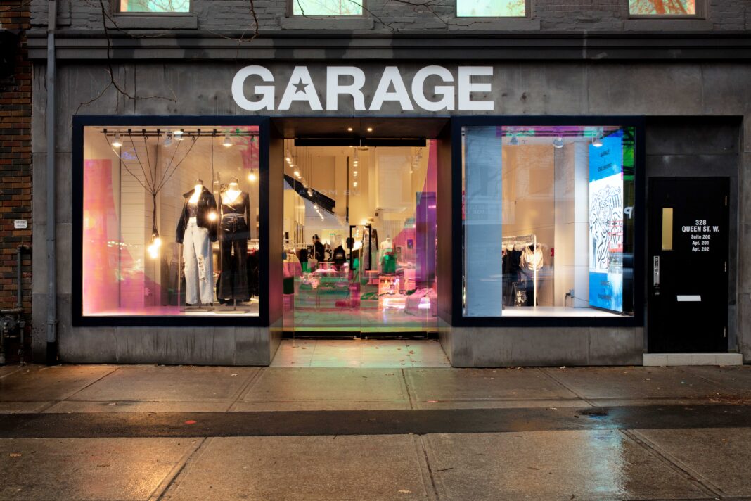Garage Pop-up on Queen Street West