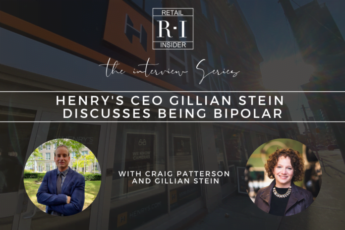Henry's CEO Gillian Stein Discusses Being Bipolar
