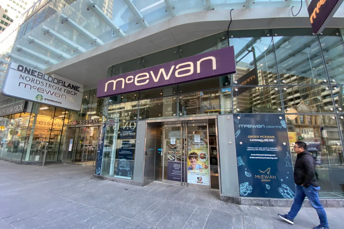 Upscale Mark McEwan Grocery Store Shutters in Toronto’s Bloor-Yorkville Area