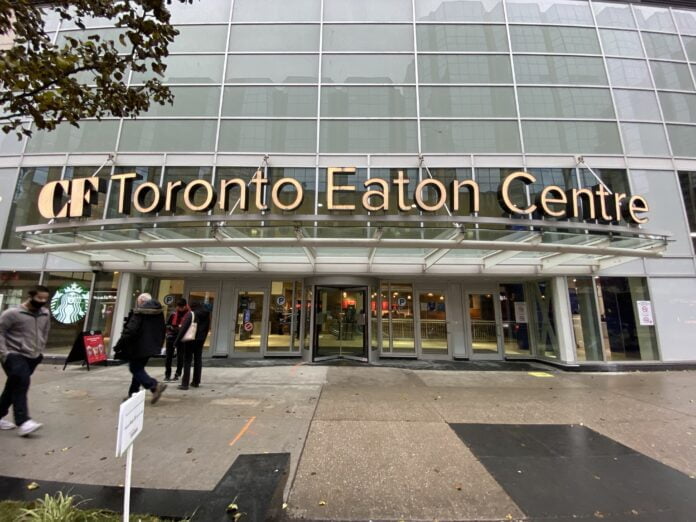 CF Toronto Eaton Centre (Image: Dustin Fuhs)