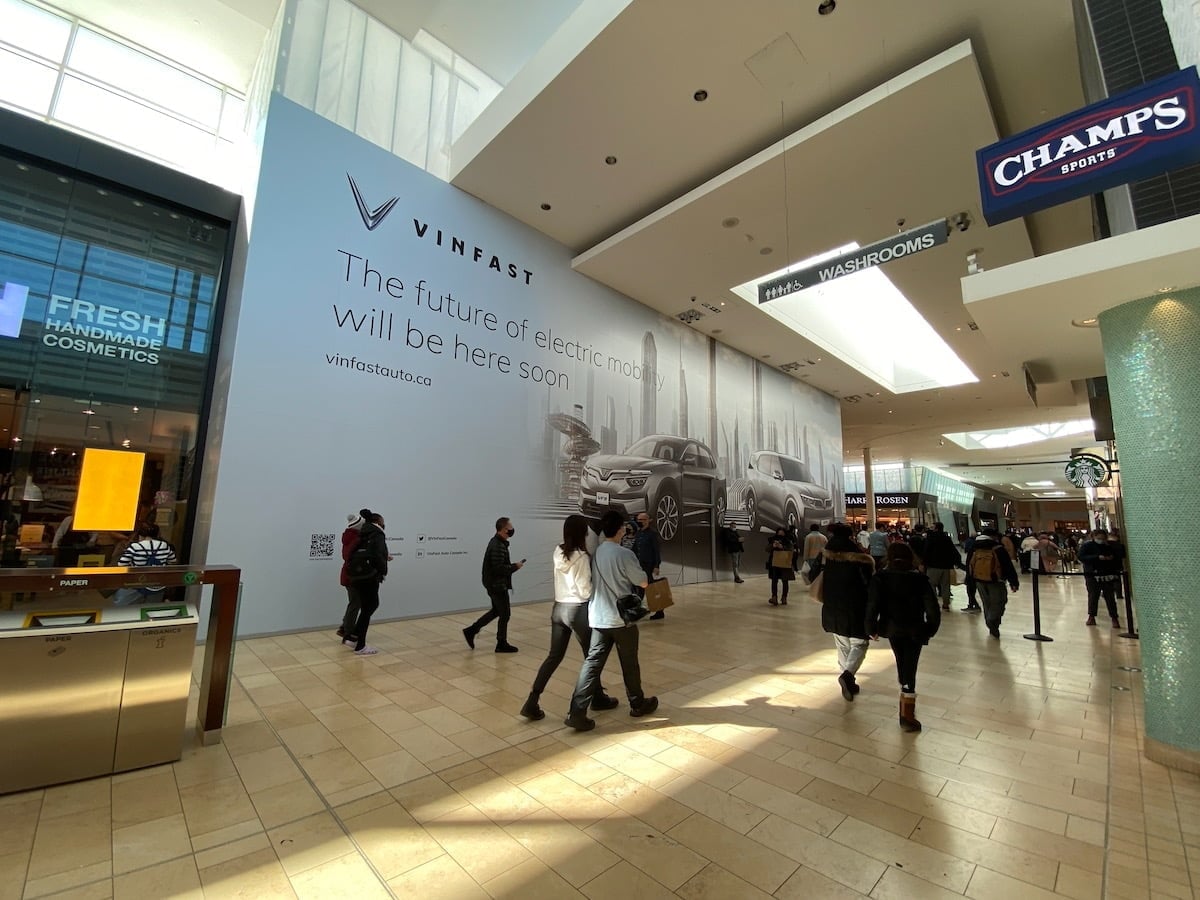 Electric Car Company Vinfast Entering Canada with Plans for Almost 40 Retail Locations