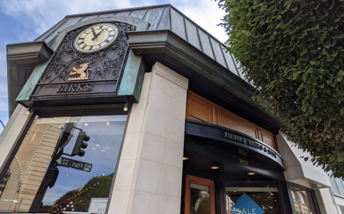 Maison Birks at 1023 Government St, Victoria, BC