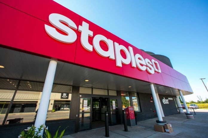 Staples Canada in Oakville, Ontario