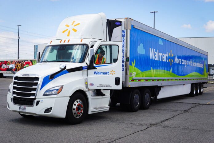 Walmart Canada 60ft multitemp refrigerated trailer